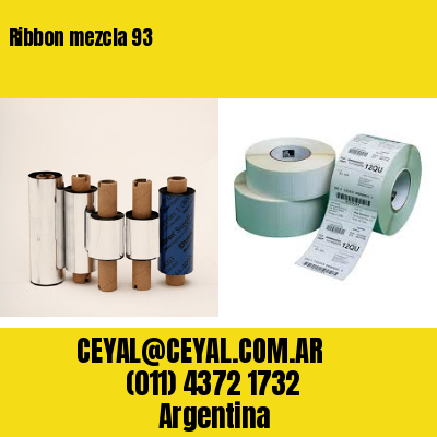 Ribbon mezcla 93