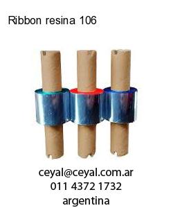 Ribbon resina 106