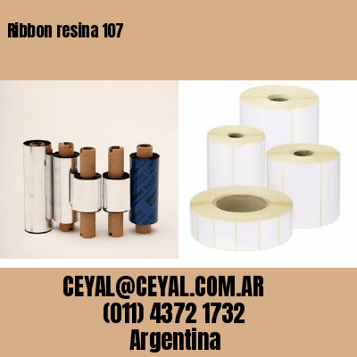 Ribbon resina 107