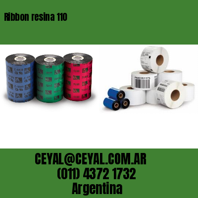 Ribbon resina 110