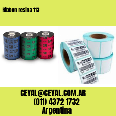 Ribbon resina 113