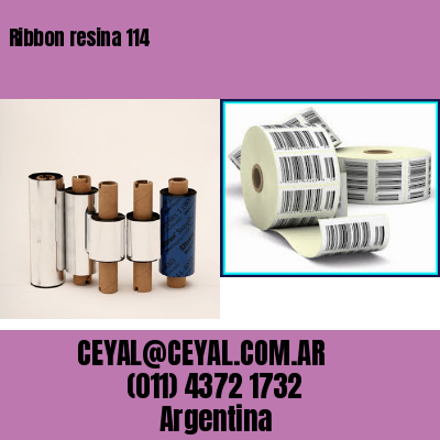 Ribbon resina 114