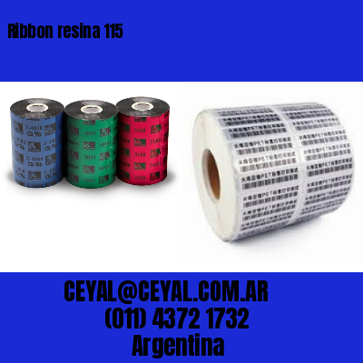 Ribbon resina 115