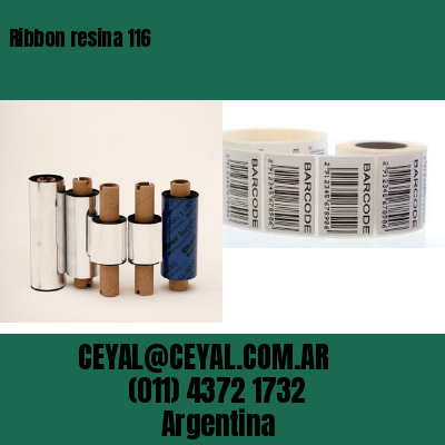 Ribbon resina 116