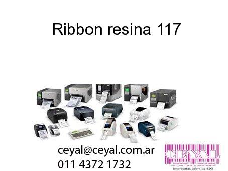 Ribbon resina 117