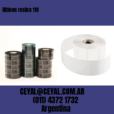 Ribbon resina 119