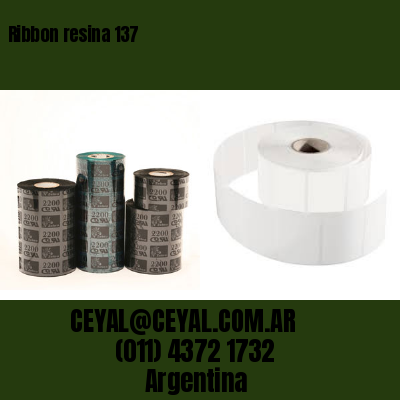 Ribbon resina 137
