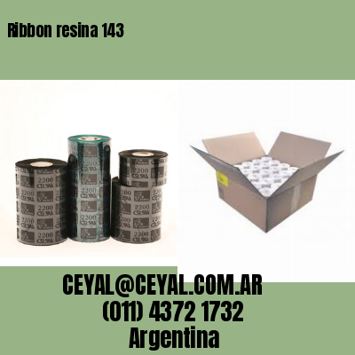Ribbon resina 143