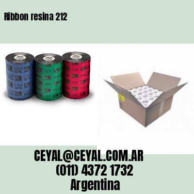 Ribbon resina 212