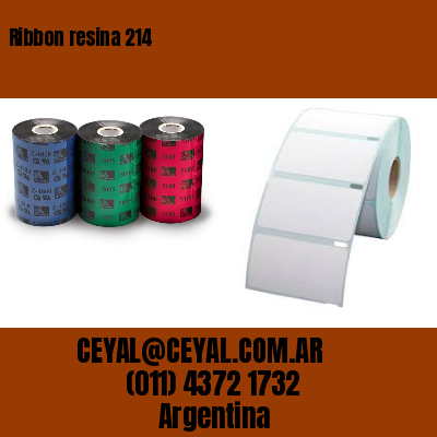 Ribbon resina 214