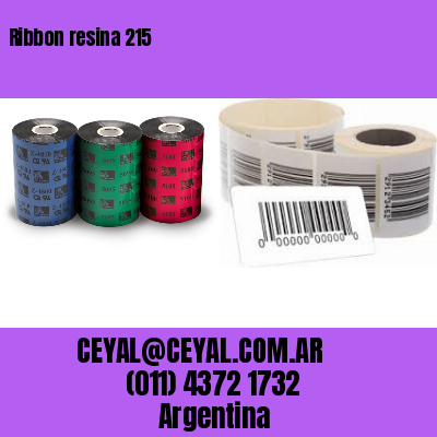 Ribbon resina 215