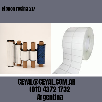 Ribbon resina 217