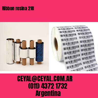 Ribbon resina 218