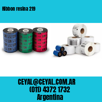 Ribbon resina 219