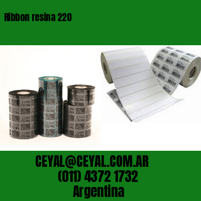 Ribbon resina 220