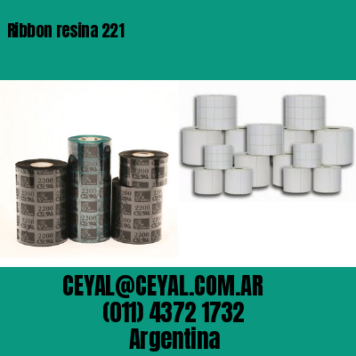 Ribbon resina 221