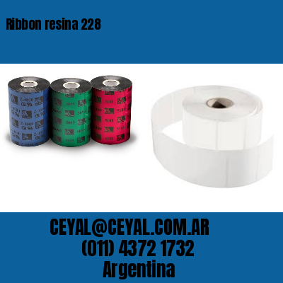 Ribbon resina 228