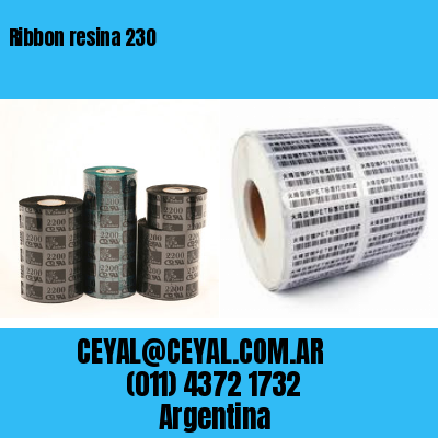 Ribbon resina 230