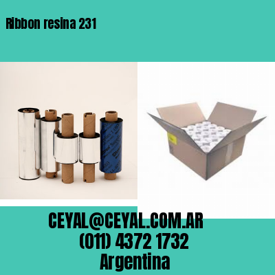 Ribbon resina 231