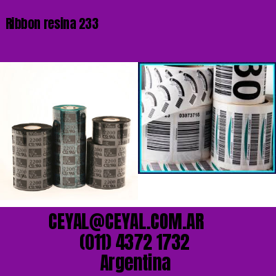Ribbon resina 233