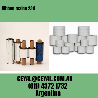 Ribbon resina 234