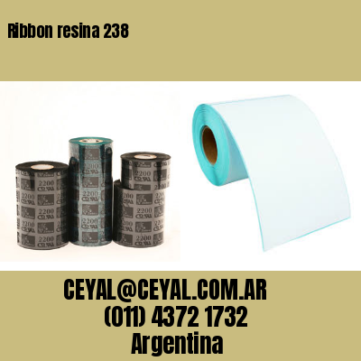 Ribbon resina 238