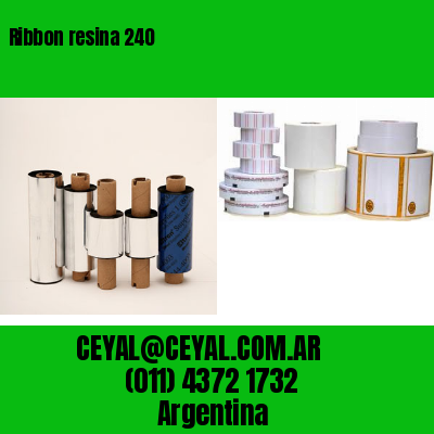 Ribbon resina 240