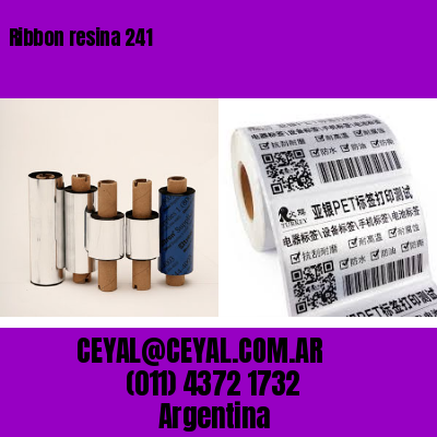 Ribbon resina 241