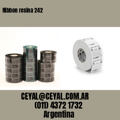 Ribbon resina 242