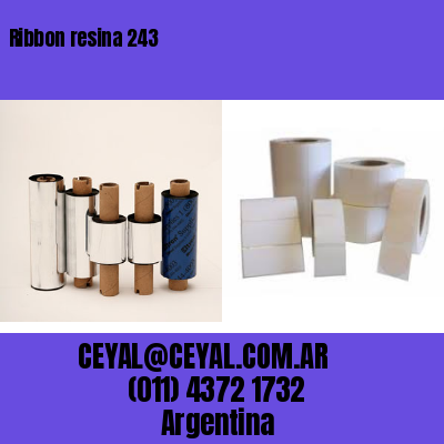 Ribbon resina 243