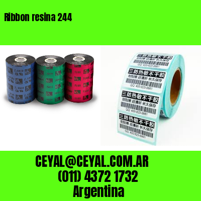 Ribbon resina 244