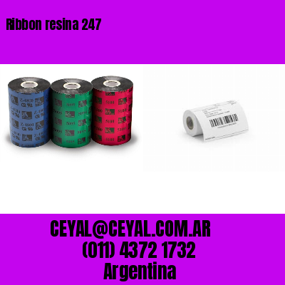 Ribbon resina 247