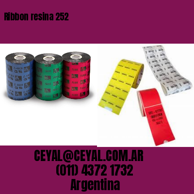 Ribbon resina 252