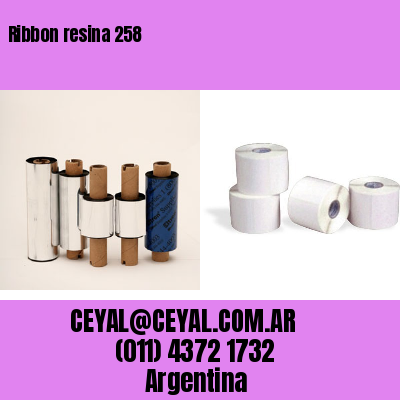 Ribbon resina 258