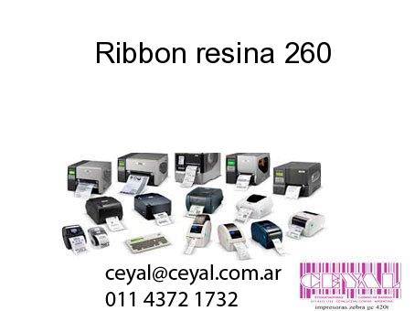 Ribbon resina 260