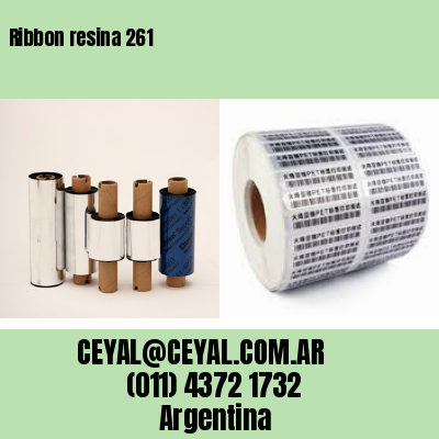 Ribbon resina 261