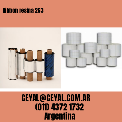 Ribbon resina 263