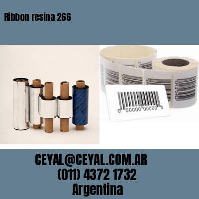 Ribbon resina 266