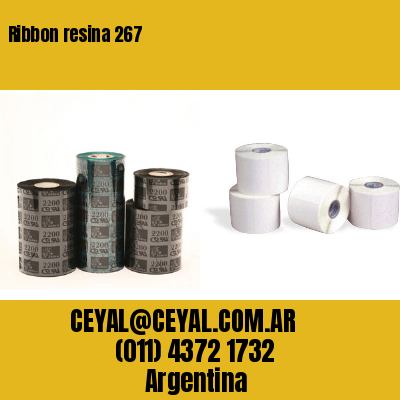 Ribbon resina 267