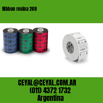 Ribbon resina 268