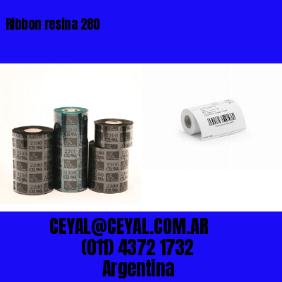 Ribbon resina 280