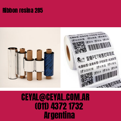 Ribbon resina 285