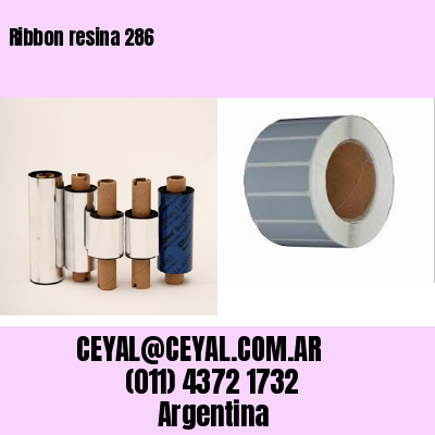 Ribbon resina 286