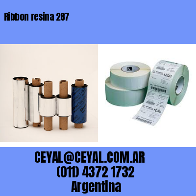 Ribbon resina 287