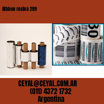 Ribbon resina 289