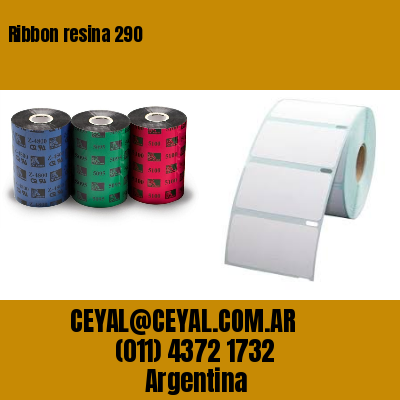 Ribbon resina 290