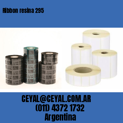 Ribbon resina 295