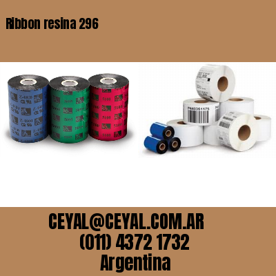 Ribbon resina 296