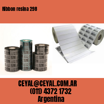 Ribbon resina 298