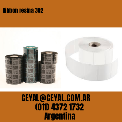 Ribbon resina 302